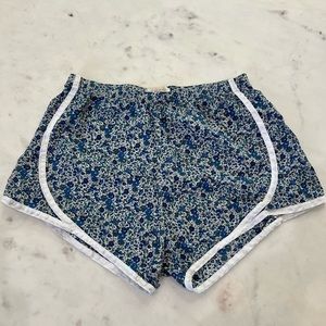 Ann Mashburn Liberty Print Track Shorts - Sz Small